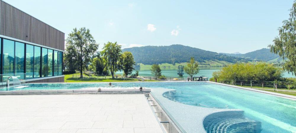 Unterägeri Seminarhotel Am Aegerisee מראה חיצוני תמונה